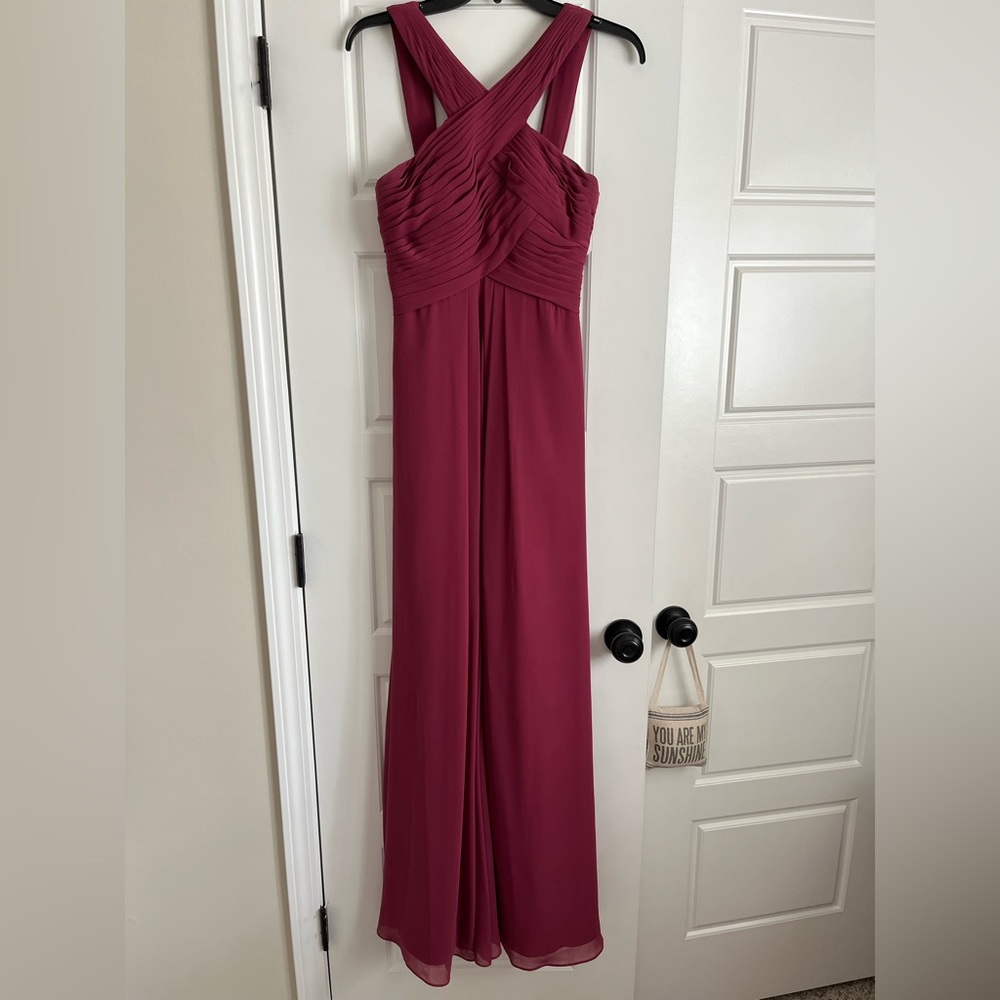 Azazie Mulberry Bridesmaid Dress